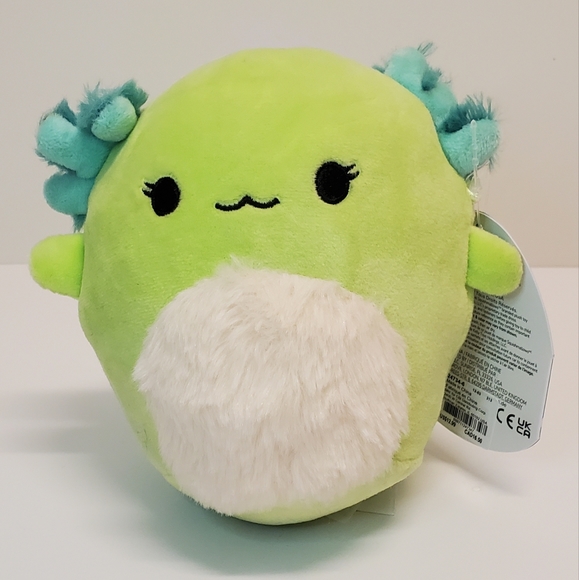 Mipsy the Green Axolotl 5" Squishmallow NWT - Picture 1 of 3